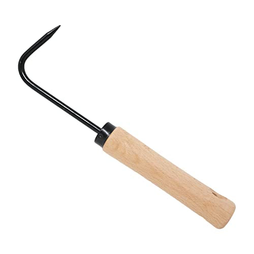 Honbay 1PCS Hand Weeder Single-Claw Weed Remover Tool Small Weeding Tool for Home Outdoor Garden (8.5")