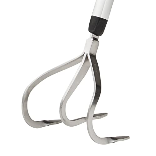 Fiskars Xact Cultivator 3 prongs 150 mm, for Optimal Cultivation of the Soil, Length: 172 cm, Width: 14.8 cm, Black/Orange, Stainless Steel/Plastic/Aluminium, 1027040 - style: Manifold