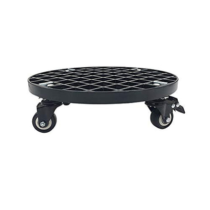 Planter Caddy Heavy Duty Plant Stand with Locking Wheels Outdoor Indoor 17 Inch 600 Lbs Capacity - size: 17 inches