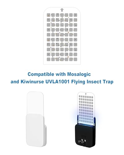Shootingstar Flying Insect Trap Refill for Mosalogic UVA Fly Trap, 10 Pack - style: 10 Pack