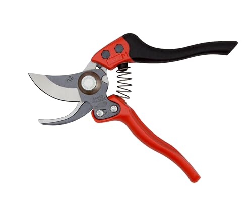 Bahco BAHPX-M2-L ERGO Medium Left-Hand Bypass Pruning Shears, 3/4" Cut Cap - size: Medium - Left Handed, style: #2 Blade