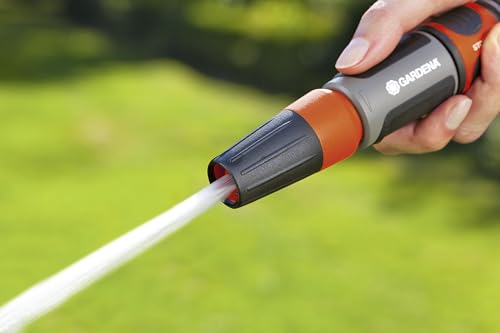 GARDENA Cleaning Nozzle: Water nozzle with infinitely adjustable jet, for cleaning and spraying, water stop, frost protection, packaged (18300-20) - style: Cleaning Nozzle
