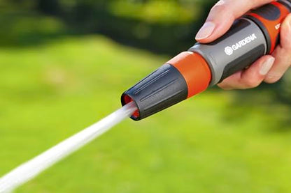 GARDENA Cleaning Nozzle: Water nozzle with infinitely adjustable jet, for cleaning and spraying, water stop, frost protection, packaged (18300-20) - style: Cleaning Nozzle