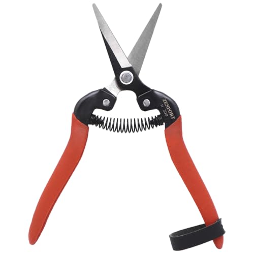 Harvest Shear, Long Straight Carbon Steel Blade - 12 Pack