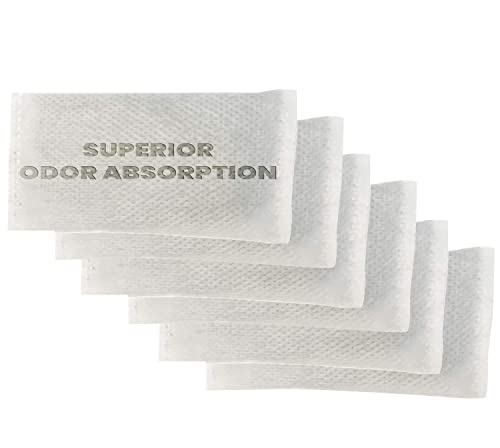 Green Piece Charcoal Air Filters compatible with iTouchless Trash Can 6 Pk - size: Pack of 6