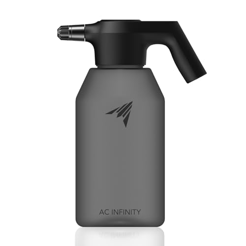 AC Infinity Electric Garden Sprayer 2L, Rechargeable Plant Mister, Graphite - color: Graphite