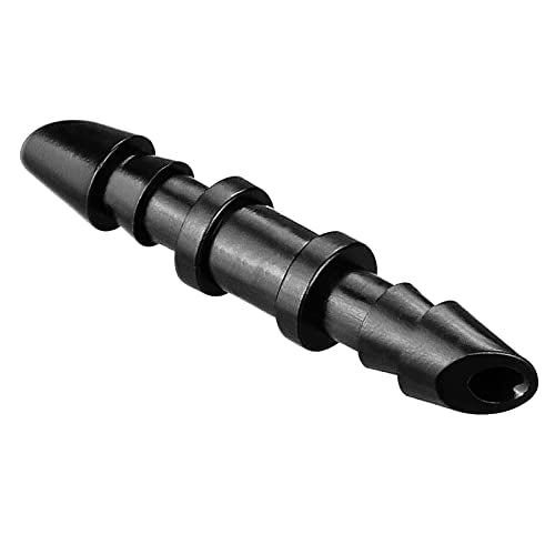 Gardrip Drip Irrigation Coupling Fittings：120 Pieces Barbed Coupler Irrigation Parts with Sharp End Fits for 1/4 Inch Irrigation Tubing Drip Line Connectors for Garden Lawn Irrigation System - color: Coupling-120P