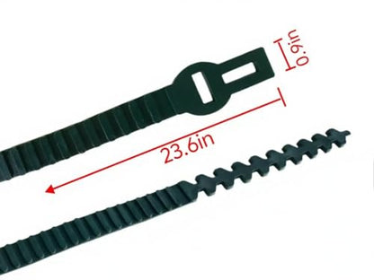 Tree Ties for Support Tree Support Straps Green, 23.6 Inch, 5pcs
