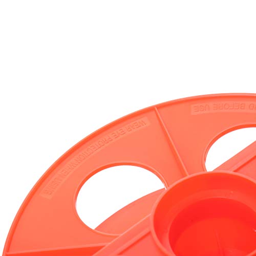 Homeon Wheels Cord Storage Reel with Handle Driven Easy to Use with Carrying Bag - style: Cord reel + bag