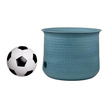 LifeSmart Steel Garden Hose Pot Holder - color: Harbor Teal