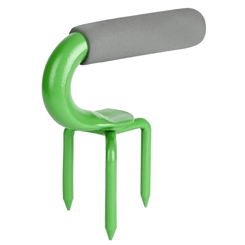 Earth Tiller，Pot Tiller，Loosen The Claws，Hand Tiller Claw Cultivator,Loosen The Gripper manually,Garden Weeder Tool for Vegetable Gardening Planting (Green) - color: green