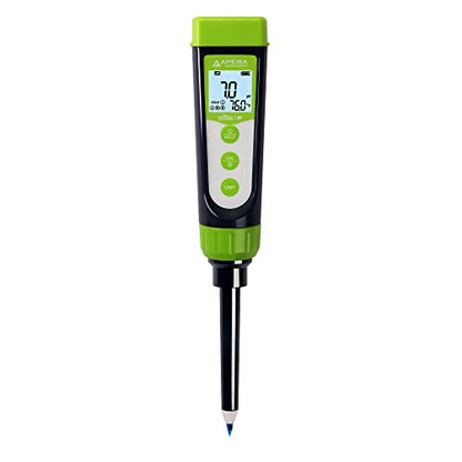 Apera Instruments AI102G GroStar Series GS2 Soil pH Pen Tester Kit for Direct Soil Test and Nutrient Solutions Test with Replaceable Swiss Spear pH Probe, Gen II - style: Soil pH