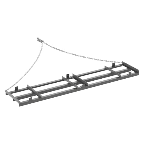 8FT Tow-Behind Drag Harrow Driveway Grader for ATV UTV Tractor - size: 96*20inch