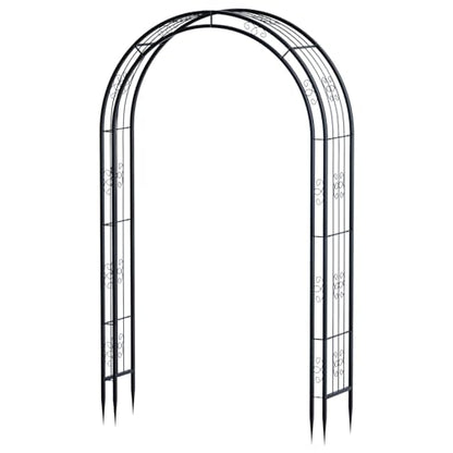 Arbuxzuy 7ft Metal Garden Arch Trellis for Climbing Plants