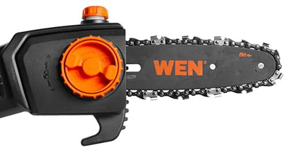 WEN 20V Max Cordless 8-Inch Pole Saw with 14.5-Foot Reach, 4Ah Battery, and Charger (20719) - style: 20V 8 in. Pole Saw.