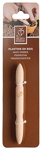Esschert Design USA W4007 Secrets du Potager Wooden Mini Plant Dibber