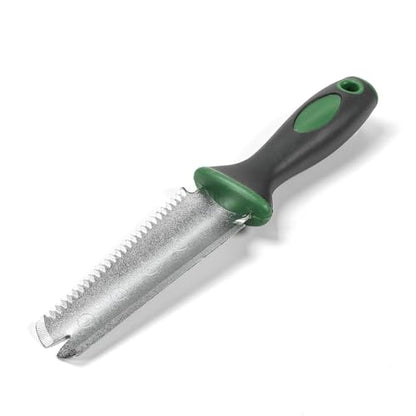 Edward Tools 5-in-1 Hori Hori Garden Knife with Sheath - Heavy Duty Stainless Steel Blade - Multi-Function Planter, Weeder, Saw, Cutter, Sickle - Ergonomic Grip for Comfort - Gardening Essential Tool