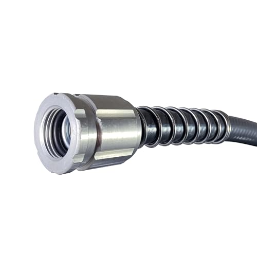 Flexon Supreme Duty 5/8" x 50-Foot Heavy-Duty Garden Hose – Kink-Resistant, High Burst Strength, Crush-Proof Brass Fittings, Ideal for Landscaping and Job Sites - size: 50 ft