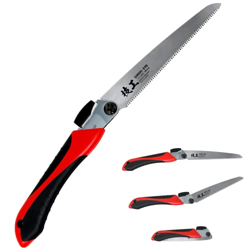 KAKURI Japanese Folding Saw for Woodworking 8-1/4", Foldable Hand Saw - color: Japanese Folding Saw (Woodworking)