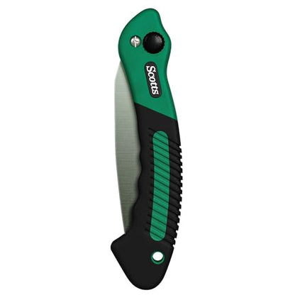 Scotts 2-Piece Pruning Tool Set – Includes 8 in. Bypass Pruning Shears for Live Plants and Soft Stems, and 7.5 in. Folding Saw for Cutting Thick Branches - style: Bypass Pruner & Folding Saw Set