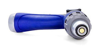 Camco 20’ Coiled Water Nozzle with Adjustable Spray Pattern Kit – Hose Design Prevents Kinking and Tangling, for Car Washing and Gardening (41980) - style: 20' Coiled Water Hose Kit