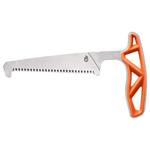 Gerber EXO-MOD Pack Saw, Lightweight Camping Hunting Saw with Sheath, Orange