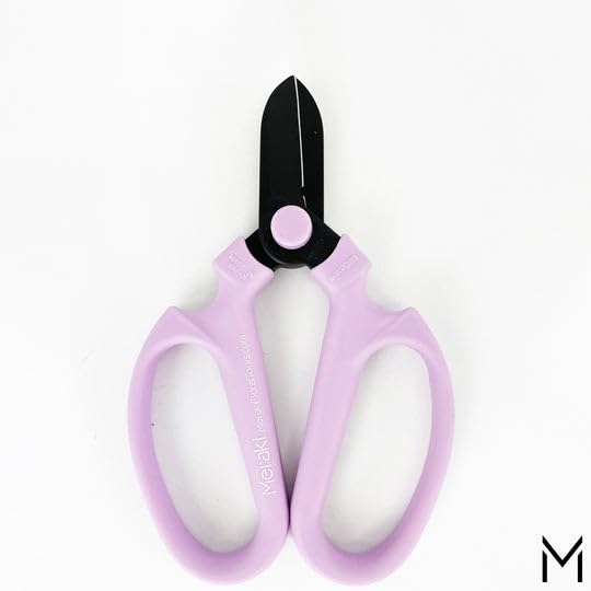 Flower Scissors With Black Carbon Steel Blades 6.7 Inch, Snapdragon (Lavender) - style: 6.7 Inch Lavender