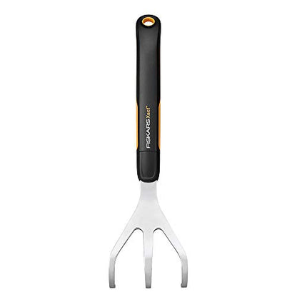 Fiskars Xact Hand Cultivator, Stainless Steel Weeder, Durable Garden Tool - size: Cultivator