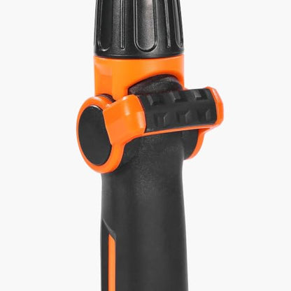 36in Heavy Duty Garden Hose Wand with 8 Spray Patterns and 180° Swivel Head, Aluminum Alloy Nozzle with On/Off Thumb Control for Lawns, Patios, Cars, and Pets