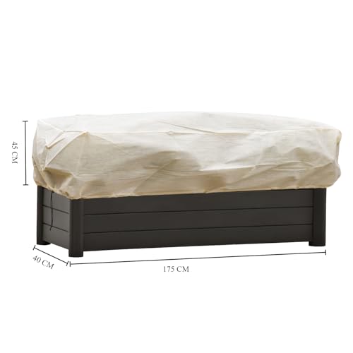 Plant Cover Freeze Protection, Winter Plant Covers, Plant Frost Cover, Tree Plant Freeze Protection Covers, Planter Plant Winter Frost Blanket with Zip Drawstring,2 Pack (68.9x17.7x15.7INCH) - size: 68.8*15.5*17.7（2-PACK)