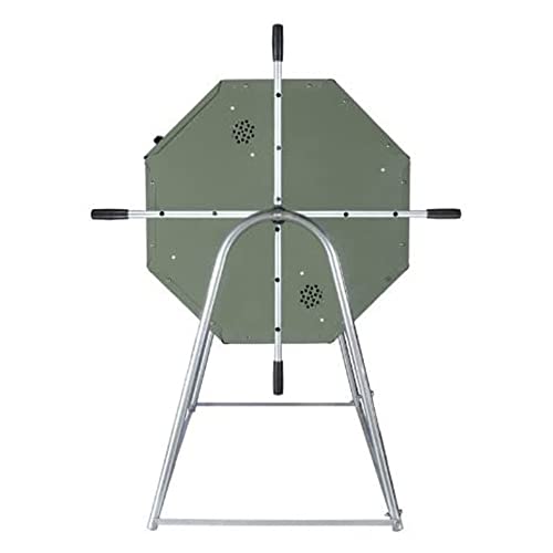 Jora Composter JK 400 - High Capacity Rotating Compost Tumbler - 13-21 Gal/Week - Heat Generating, Insulated Design - Outdoor Compost Bin Tumbler - Dual Chamber Compost Tumbler