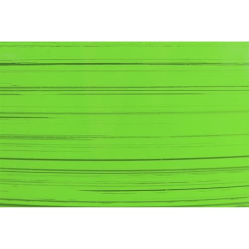 Garden Elements Indoor/Outdoor Glazed Brushed Happy Plastic Planter, Large, Bright Green, 15" - color: Bright Green