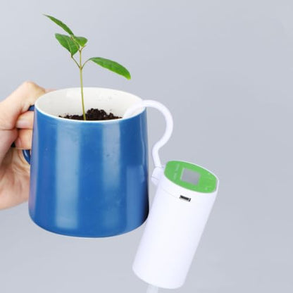 Automatic Plant Watering System with Digital Timer, DIY Drip Irrigation Kit for Indoor & Outdoor Plants, Programmable Self Watering System for Potted Plants, Garden, Balcony & Greenhouse, BY03