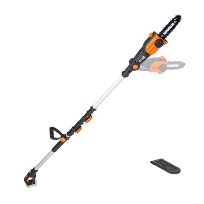 WORX Cordless Pole Saw, 20V 8" Chainsaw, WG349.9 - style: Battery + Charger Not Included