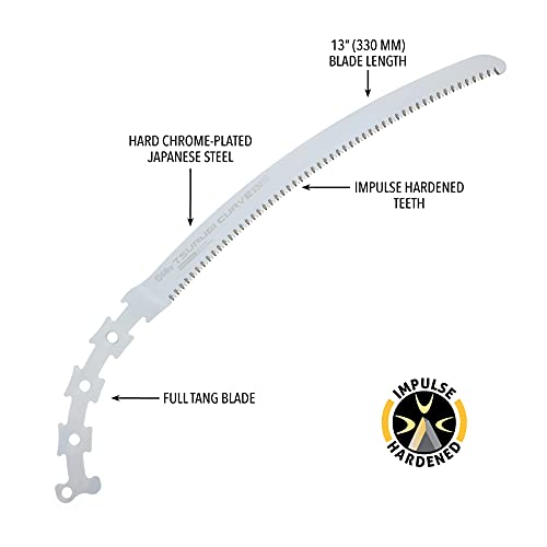 Silky Replacement Blade Only TSURUGI Curved Blade 330mm MED Teeth (457-33)