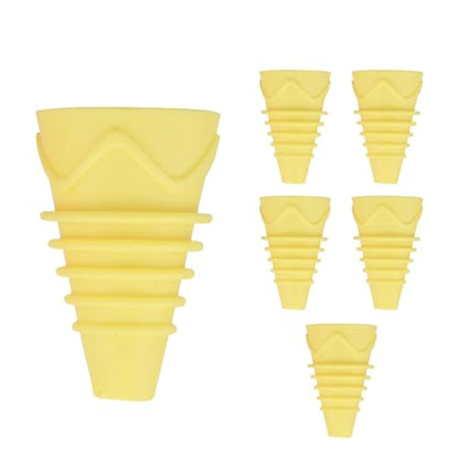 BUGEZE USA Bottle Top Fly Trap [6 Pack - Yellow]