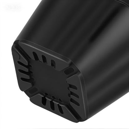 JEUIHAU 150 Packs 4 Inch Black Plastic Square Nursery Pots
