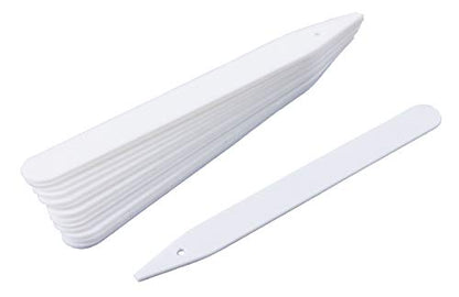 Delatanus 6 Inch Plant Markers, White - 100pcs