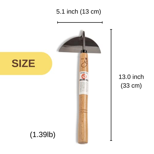 Japanese Gardening Tool Hand Weeder Made in Japan Ambidextrous - size: KUSAKEZURI