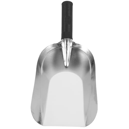 Kisangel Stainless Steel Garden Trowel Square Hand Shovel for Digging Hard Soil Transplanting Loosening Planting Vegetables and Flowers Lightweight Garden Hand Tool 11.61 X 5.11 in
