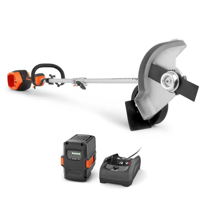 Husqvarna 330iKE Combi Switch + Lawn Edger Attachment, Electric Edger with Battery and Charger Included, 970701202