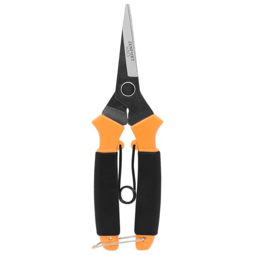 Zenport H303 Light Needle Nose Shear with Wishbone Spring, 6.75-Inch