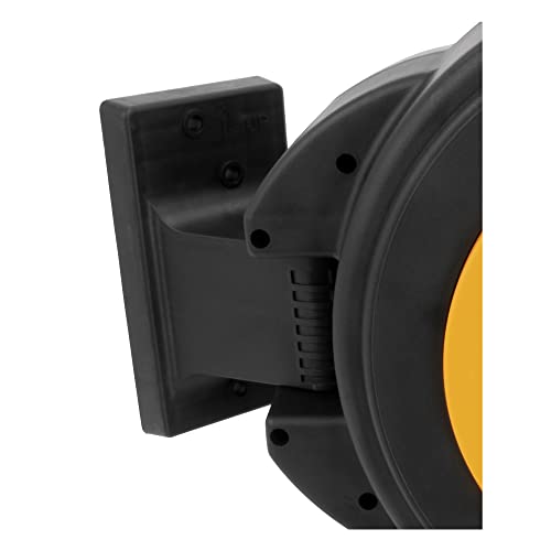 DEWALT Enclosed Hybrid Polymer 3/8 in. x 50 in. Hose Reel with 1/4 in. NPT Fitting DXCM024-0434