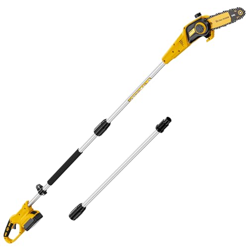 8-Inch Cordless Pole Saw for DeWALT 20V MAX Battery (Bare Tool)