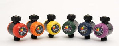 Dramm ColorStorm Premium Water Hose Timer, Mechanical, Turns Water Off Automatically, Up to 120 Minutes of Run Time, Compact for Lawn, Drip, Soaker Hose and Garden, Yellow - color: Yellow