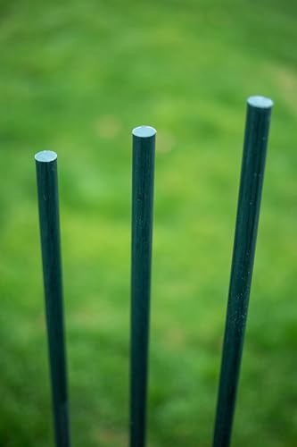 48inch Plant Stakes 20pack, 5/16 Inch Dia Garden Stakes, Garden Poles Tree Stake Cucumber Potato Stake Fence Stake Never Rust, 4ft Long - size: 5/16'' Dia x 4Ft Height (20 packs)
