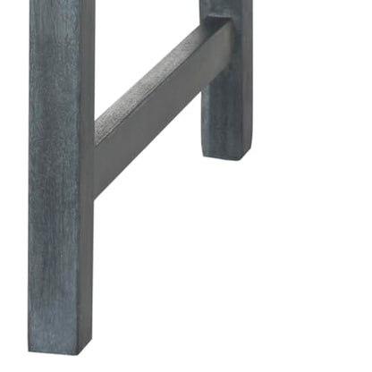 Safavieh PAT6738A Outdoor Collection Bradbury 3 Seat Bench - color: Ash Grey / Beige