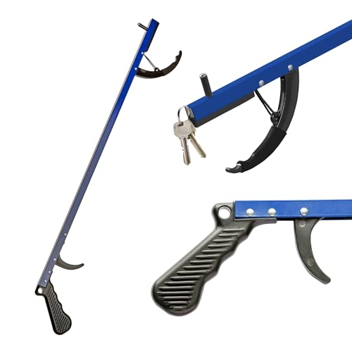 Sammons Preston Reacher, 26" Grabber Tool for Seniors, Magnetic Tip, Blue - color: 26" Standard, Blue, size: Single