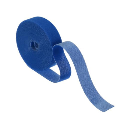 HARFINGTON Garden Plant Tape 16.4ft 25/32" Reusable Ties Strap Blue - color: Blue, size: 16.4ft x 25/32"