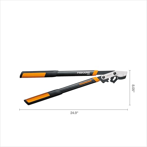 Fiskars 25” PowerGear2 Garden Bypass Loppers, 1.75" Capacity Tree Trimmer - style: 25 in